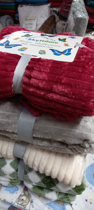 Patura pled Cocolino. 2x2.3 m. Diverse culori. Produse noi!