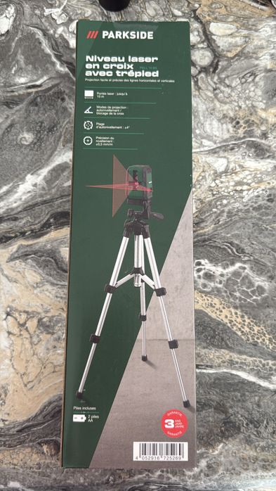 Laser parkside cu linii orizontale si veritacale