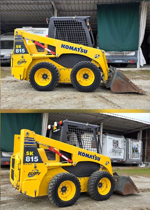 Miniîncarcător KOMATSU SK815 SUPER FLOW  mini incarcător IMPECABIL