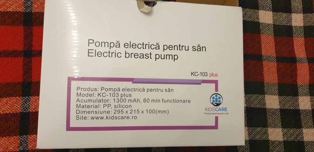 Pompa electrica pt. san KidsCare