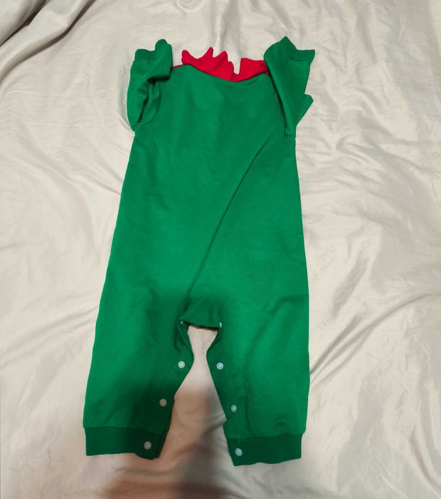 Cămașă și salopeta elf,12-18 luni