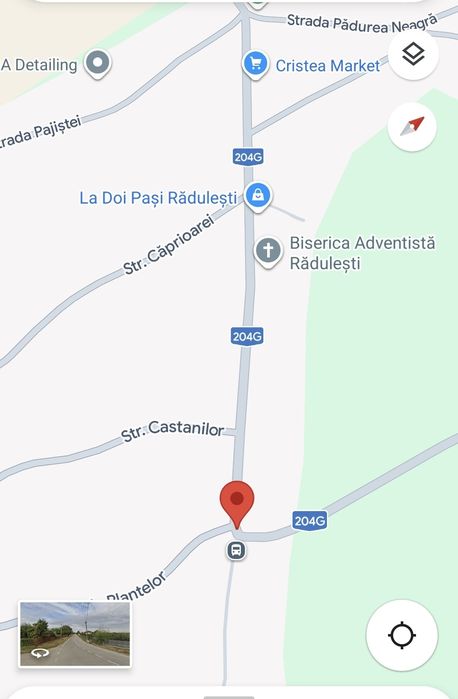 Vând teren intravilan in com. Vânători,  sat Rădulești,  jud. Vrancea,