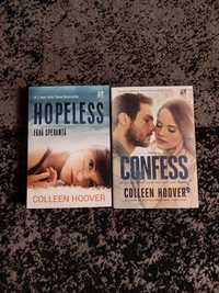 Colleen Hover Confess & Hopeless