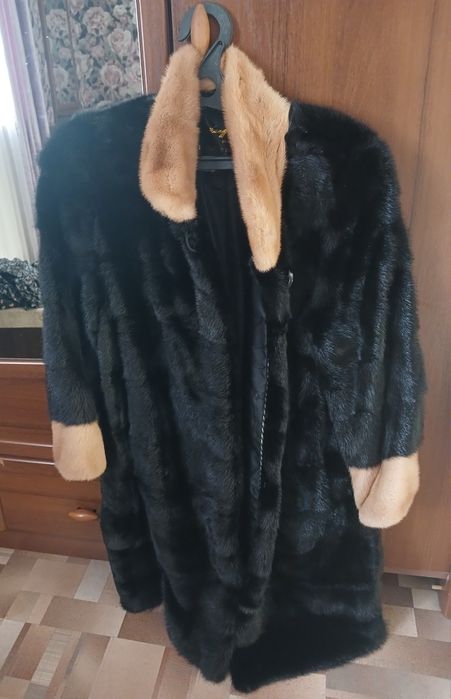 Шуба норковая б/у