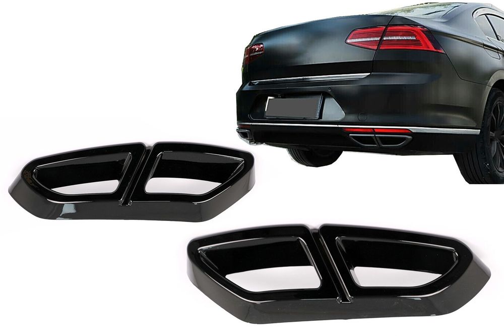 Ornamente tobe sistem de evacuare compatibil cu VW Passat B8 3G (2015-