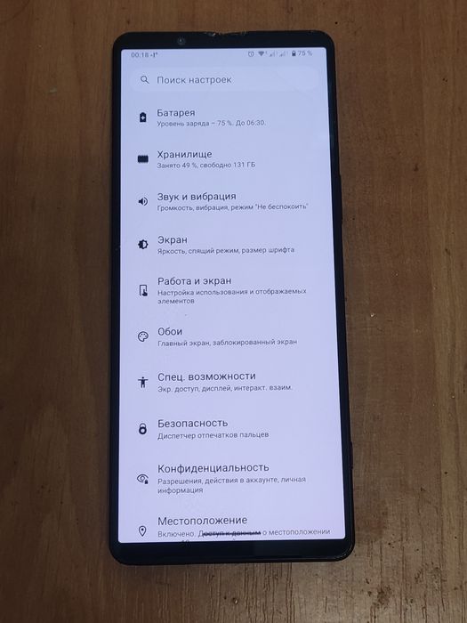 Sony Xperia 1 Mark 4 12/256 с минусом