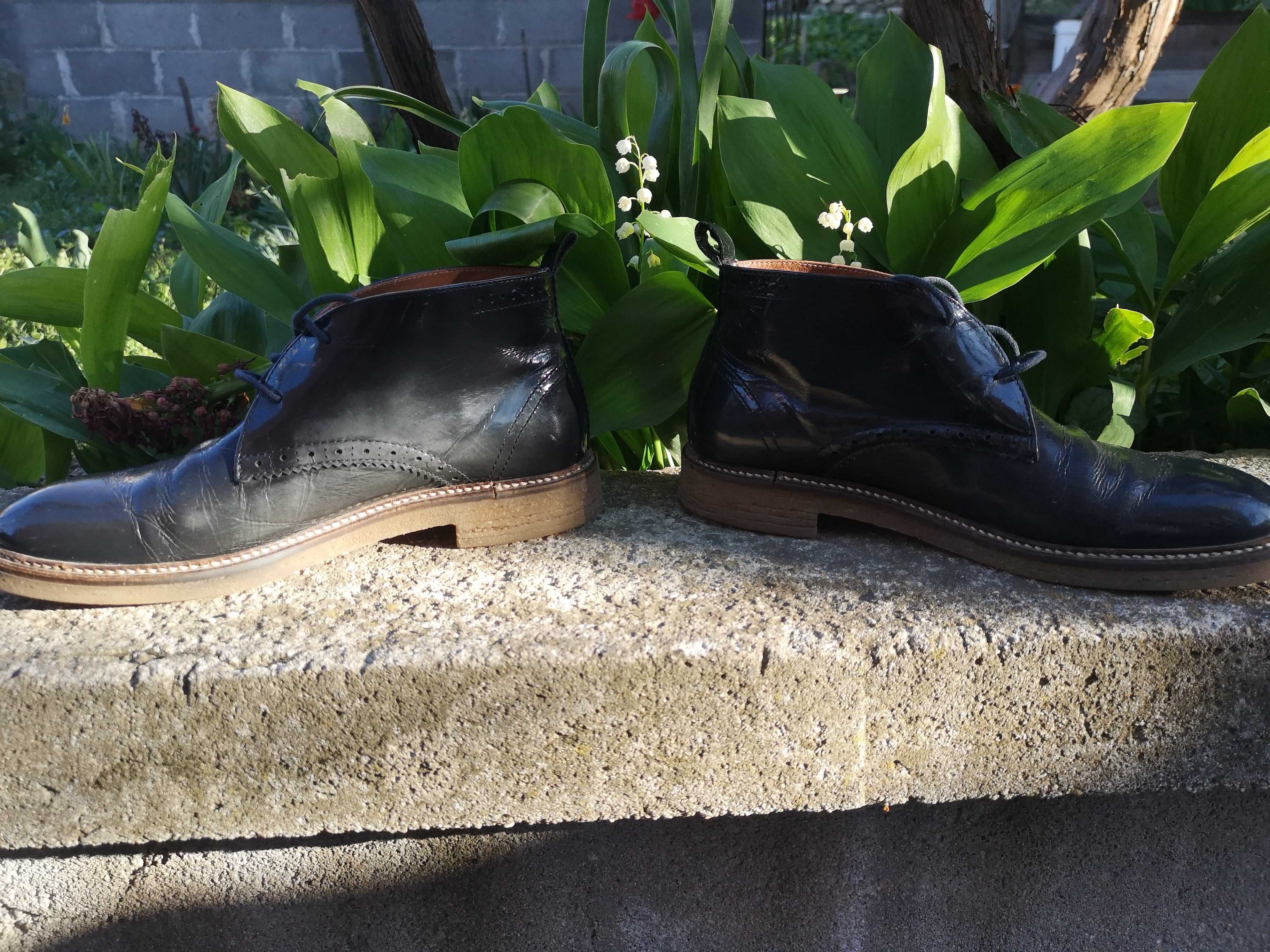 Боти/високи обувки от естествена кожа Tommy Hilfiger