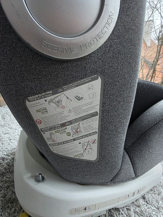 Van scaun auto Lorelli Lusso, 0-36 kg, isofix, rotire 360