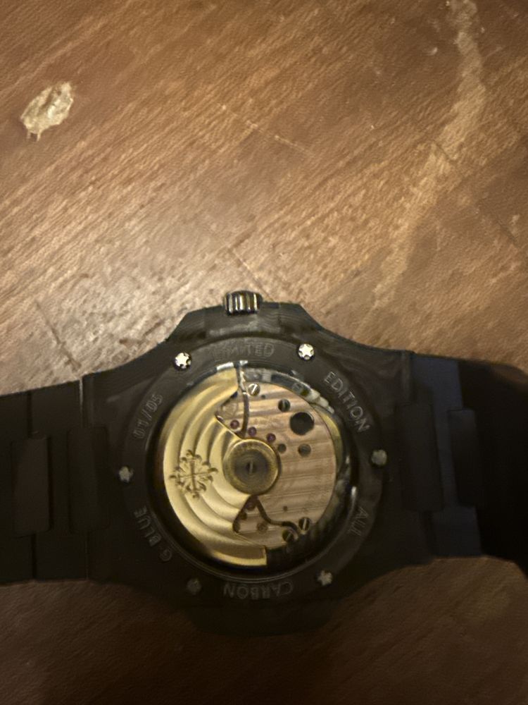 Patek Filippe nautilus carbon