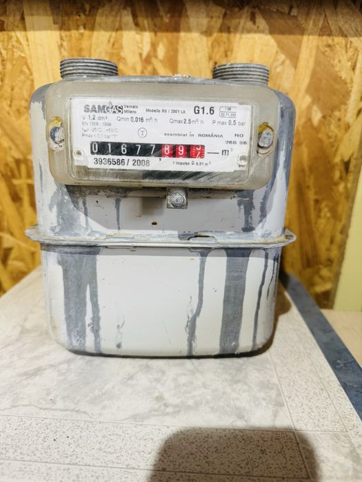 Contor de gaz pasant