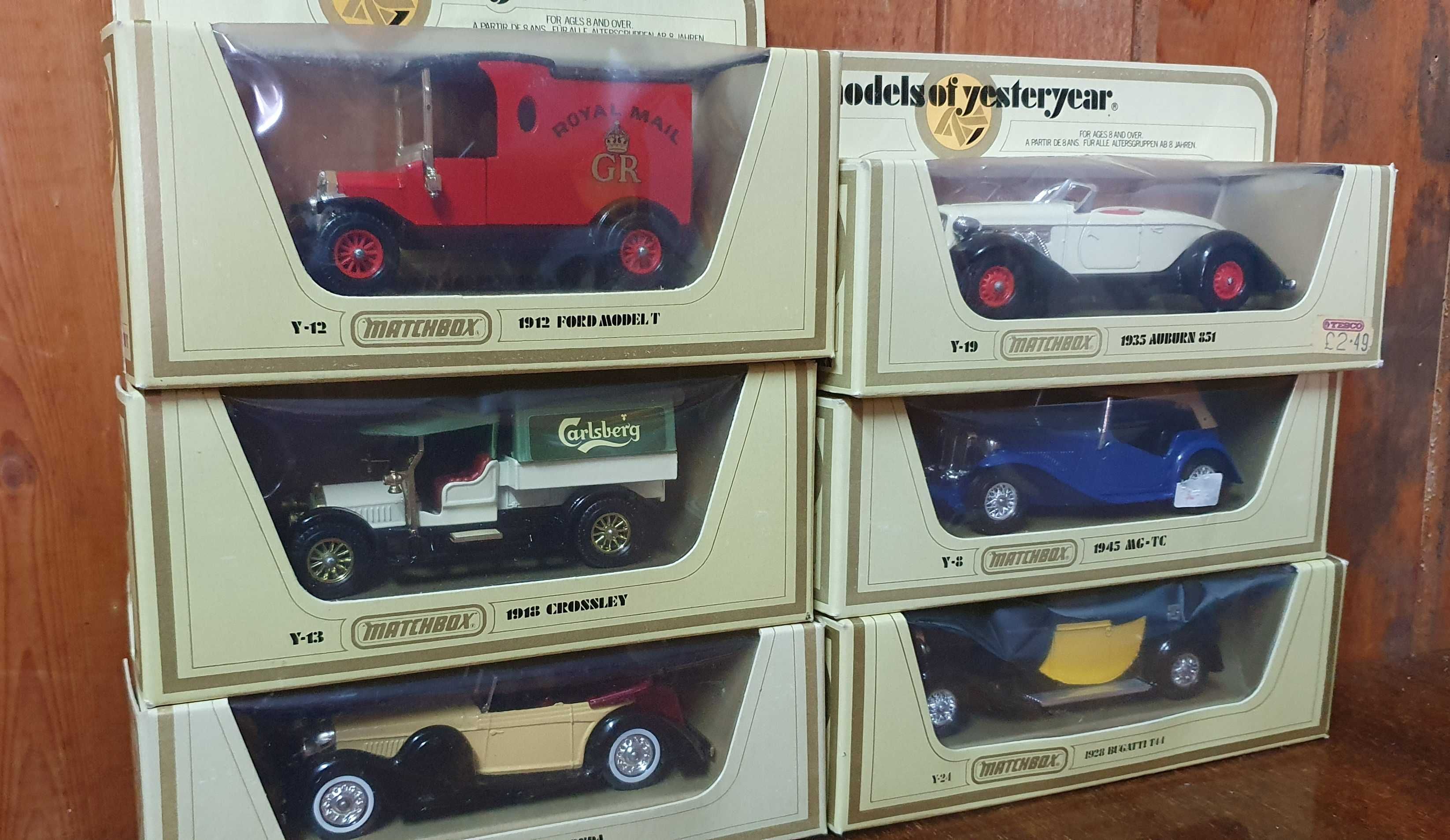 Matchbox Models of Yesteryear  нови с опаковката производство Англия