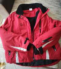 Мъжко червено зимно туристическо/скиорско яке XL,L