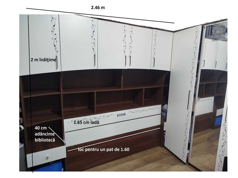 Mobilă dormitor/sufragerie