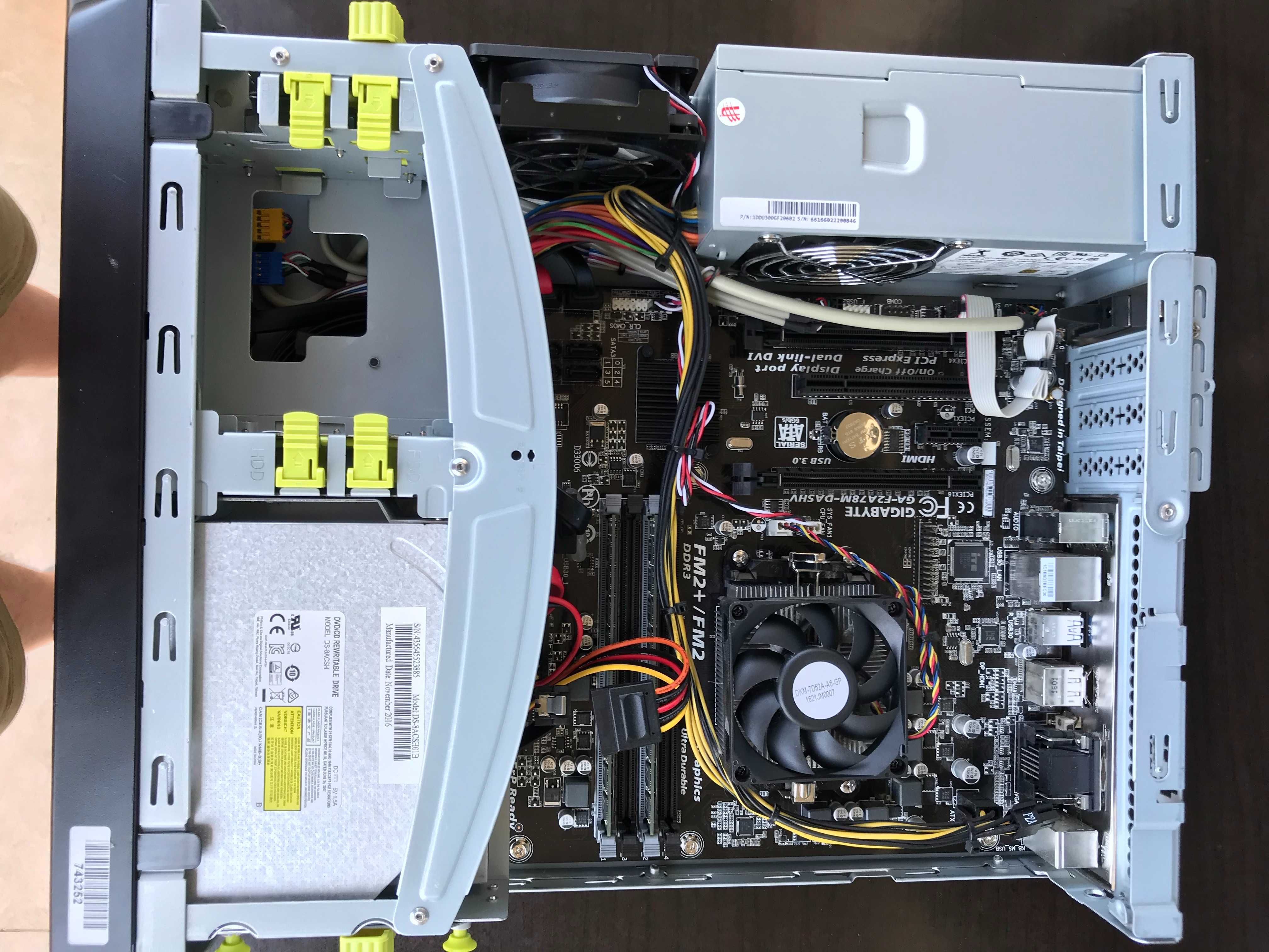 NCS Technologies-Desкtop Workstation,Model:Stratus SFF 7275,16 GB DDR3