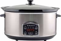 Slow cooker digital putere 280W capacitate 4 5 L timer carcasa din ote