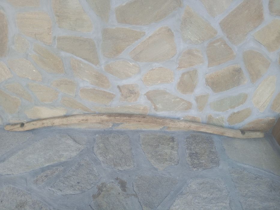 Дървена кобилица за менци.Чифт кобилица за впряг.Дървен куфар.