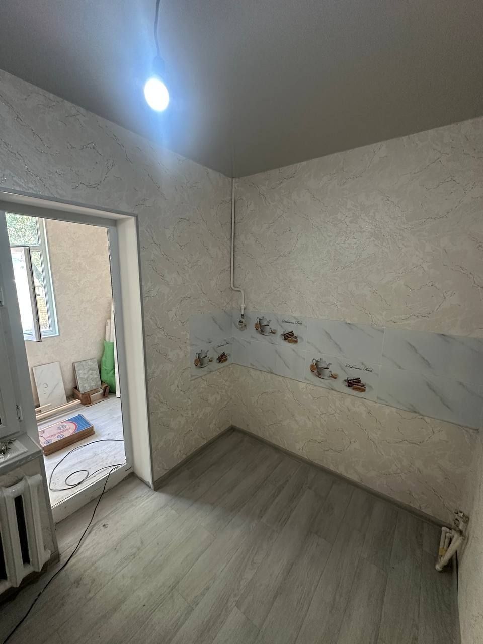 2/1/5. Сергели 4. Квартира 59 м², свежий ремонт.
