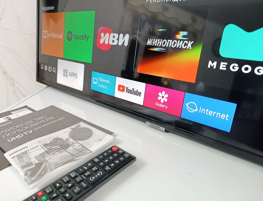 ТЕЛЕВИЗОР Samsung Смарт 109см UHD 4K.