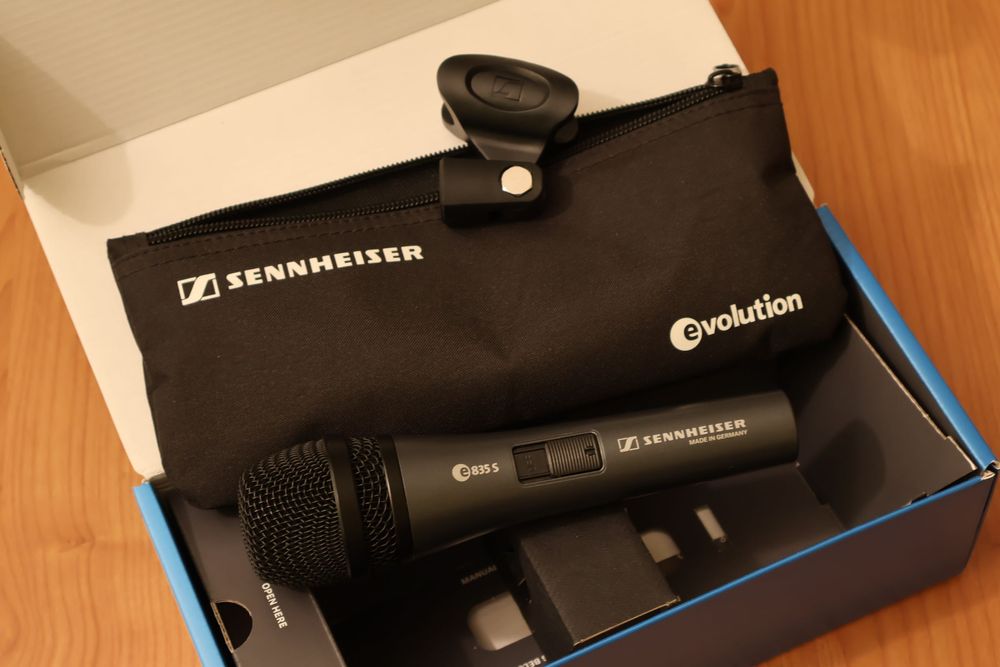 Вокальный Микрофон Sennheiser E 835-S (Новый)