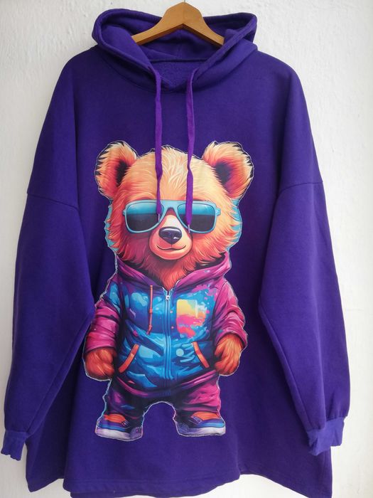 Нов Мъжки Ватиран Суичър Голям Размер 5ХЛ/ГО-150см.