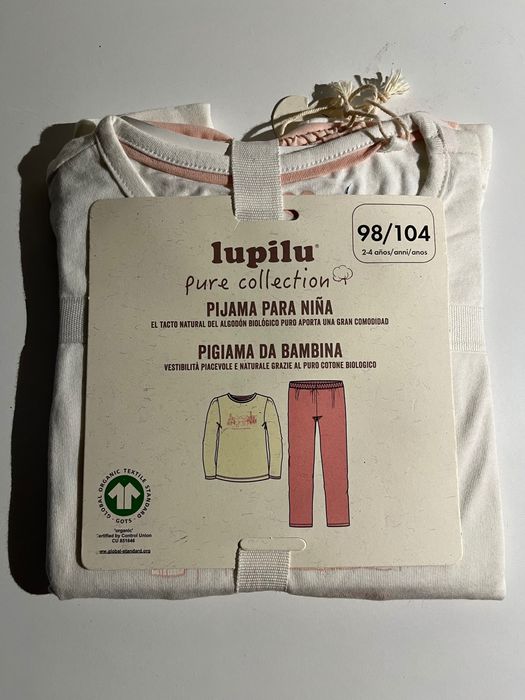 Nou! Pijamale noi roz 2-4 ani