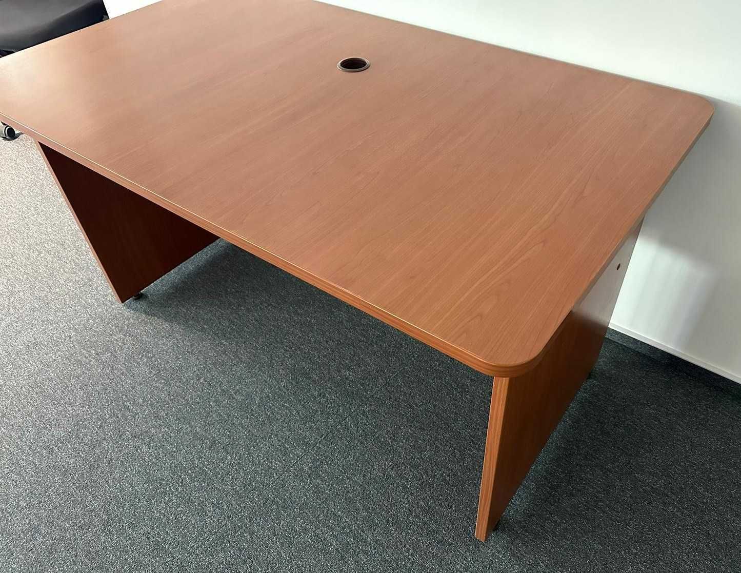 10 buc Birou Solid; Masa de lucru cu blat 140x80 cm