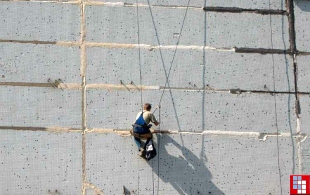 Альпинисты/Промышленный альпинизм/Высотные работы/Ремонт швов