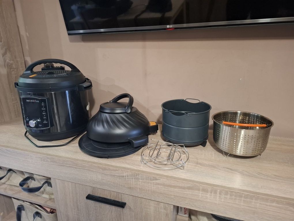 Комбиниран Instan pot PRO CRISP + AIR FRYER 7.6L с гаранция
