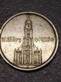 Moneda 5 Mărci 1934