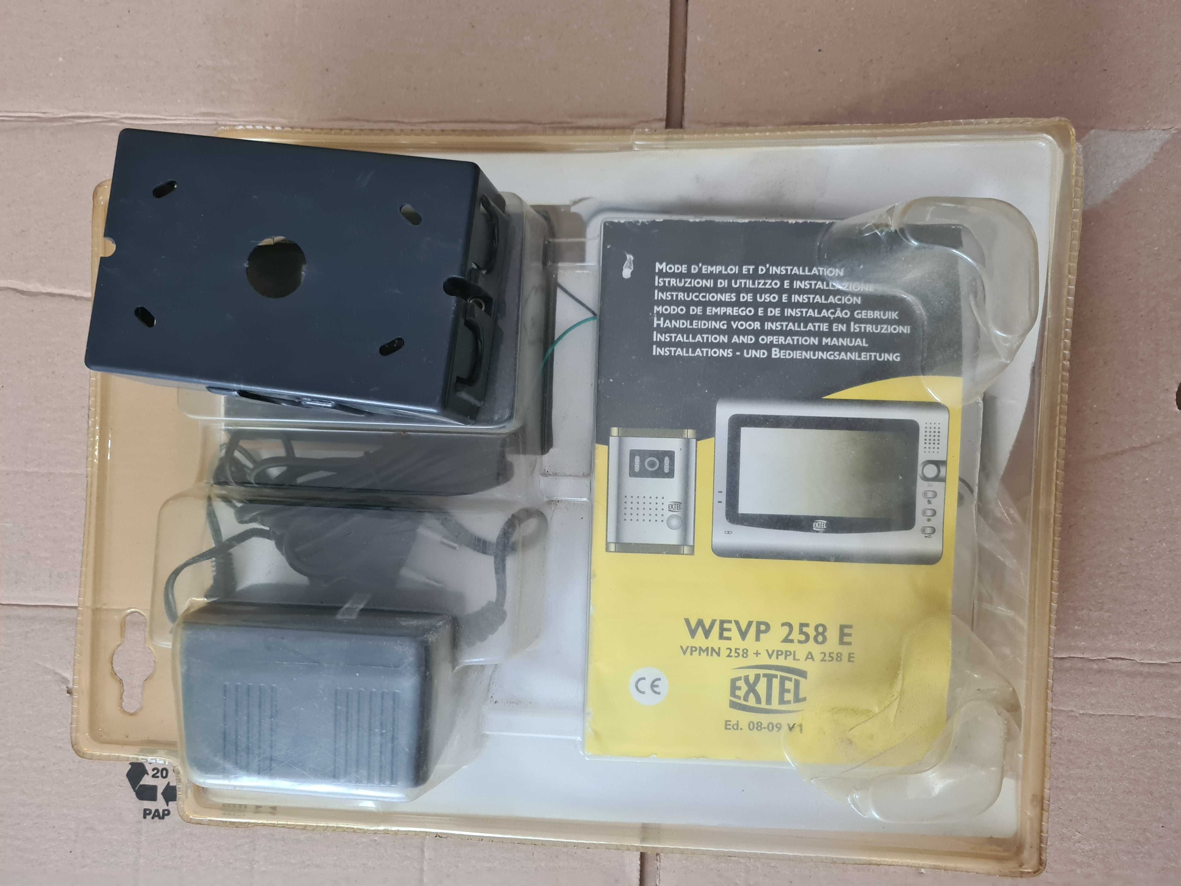 Videointerfon Extel Wevp 258 E Franta