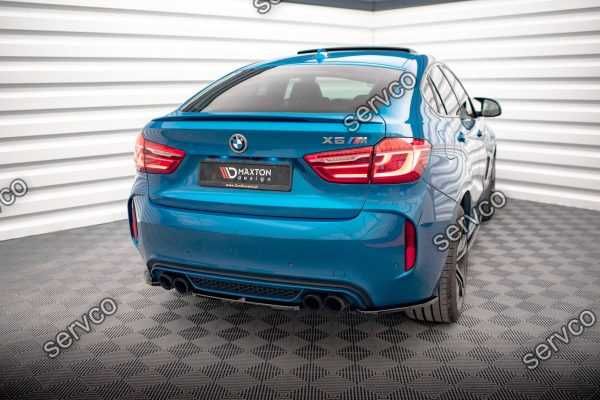 Prelungire splitter bara spate Bmw X6 M F86 2014-2018 v1 Maxton Design