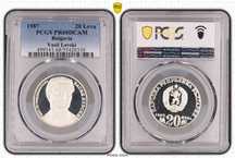 Сертифицирани монети PCGS и NGC