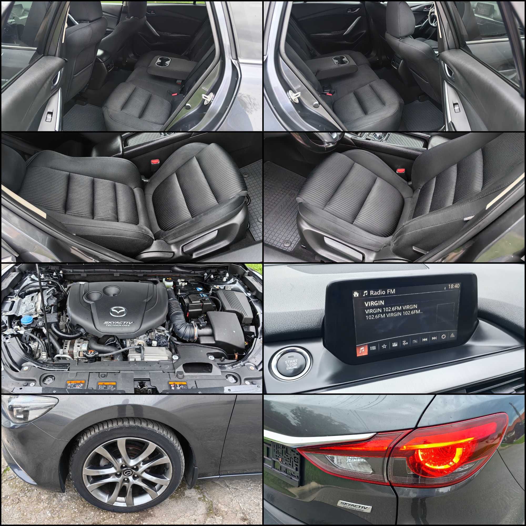 Mazda 6 FACELIFT, Euro 6, Keyless, Jante 19", LED