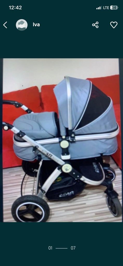 Бебешка количка Safe