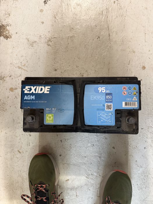 Акумулатор AGM Exide 95 Ah