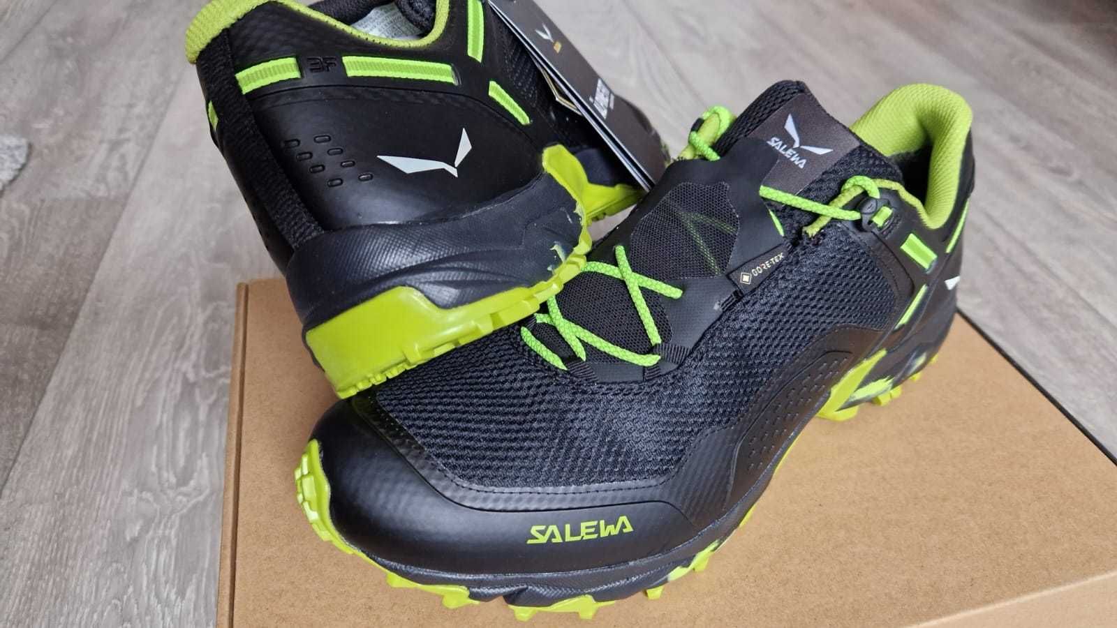 Ghete SALEWA GTX 44.5 trail running salomon hoka munte goretex