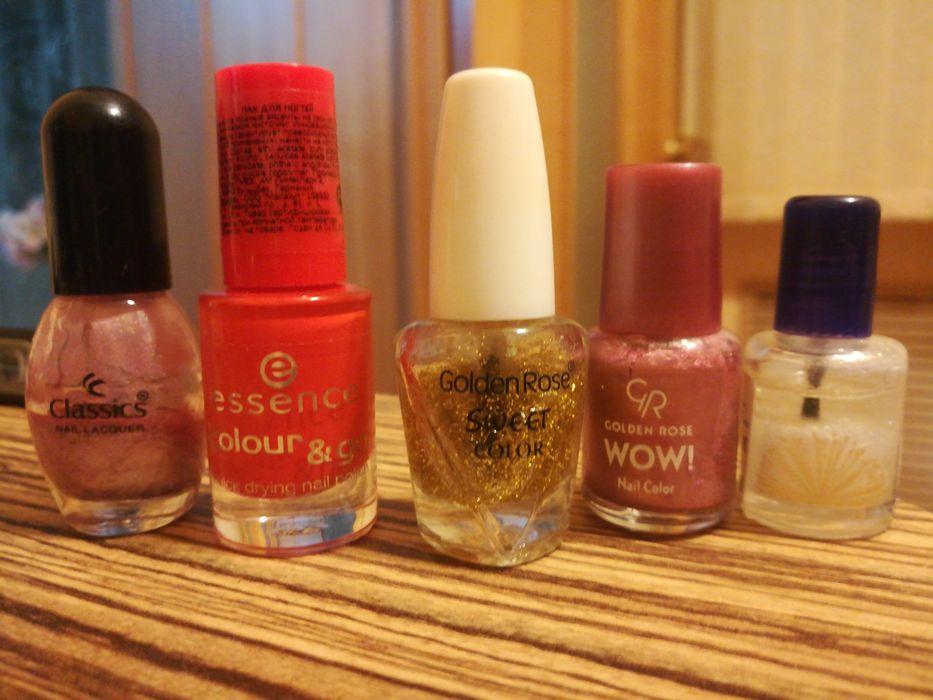 Лаки для ногтей, лаки косметические