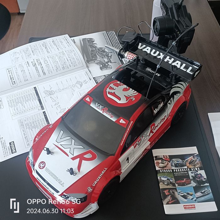 Automodel nitro 1:10 Rc Kyosho Fazer