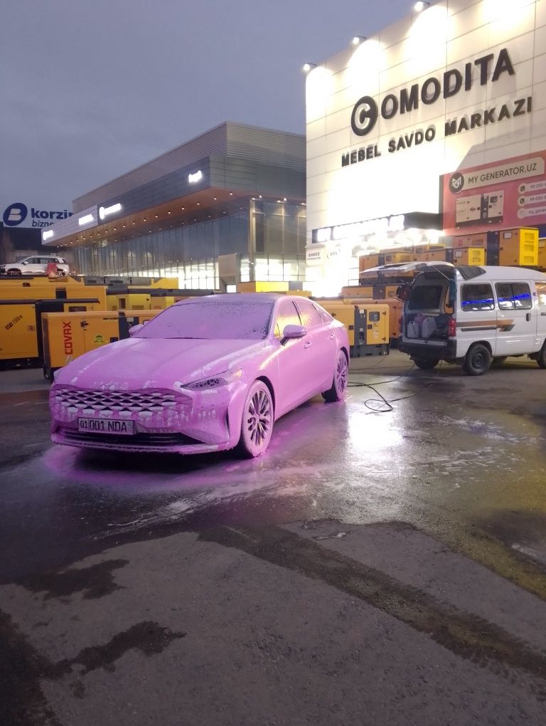 Автомойка выездная бесплатно доставка по городу Ташкент