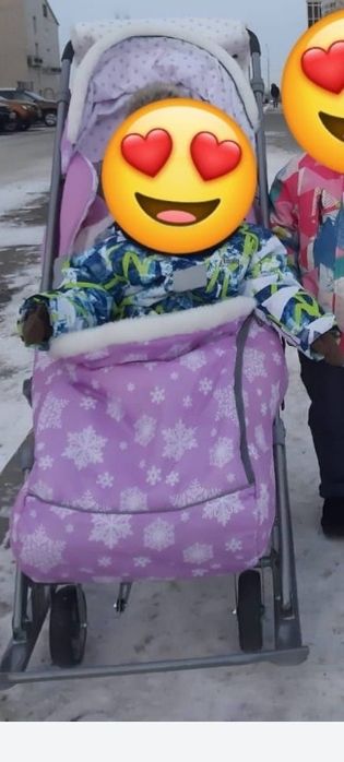 Санки -коляска в хорошем состоянии