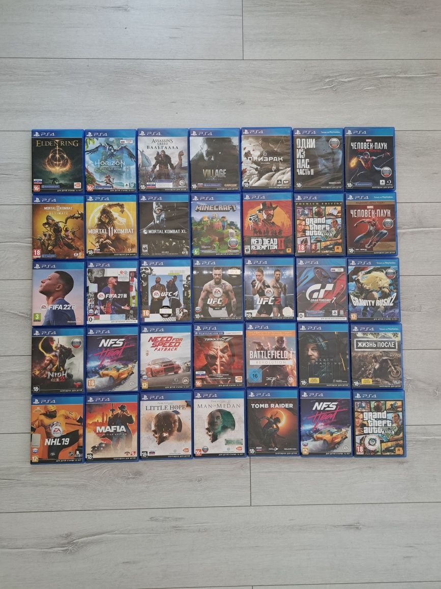 Диски игры пс4 пс5 на дисках ps4 ps5