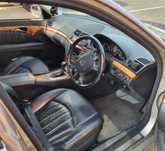 Черен кожен салон Мерцедес Mercedes W 211 Кожен салон