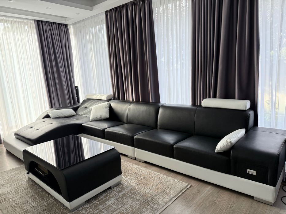 Vând set 3 piese mobilier Divani & Sofa