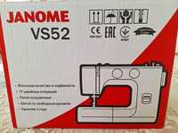 Срочно новый Швейная машина Janome VS52
