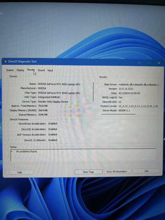 Vând MSI Katana GF66 – i5-11400H, RTX 3050, 8GB RAM, 512GB SSD, 144Hz