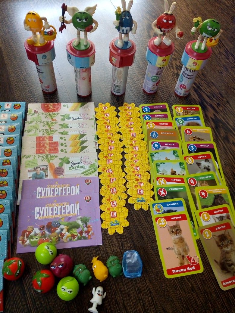 Супергерои, fixeez, пъзели и др. Кауфланд./Пикадили