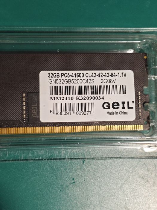 Оперативная память новая DDR4 DDR5