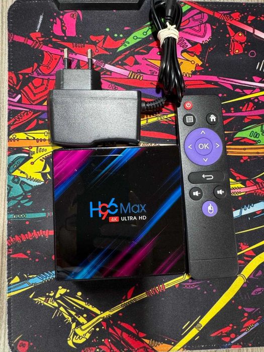 Cititi descrierea ! TV BOX H96 MAX 4GB RAM 64 GB STOCARE