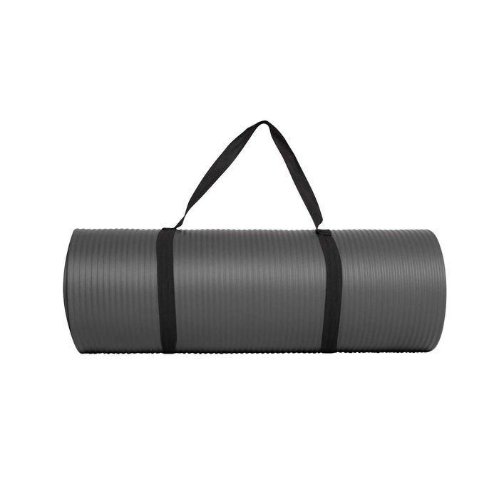 Немска висококачествена йога фитнес постелка 15мм 190x60cm