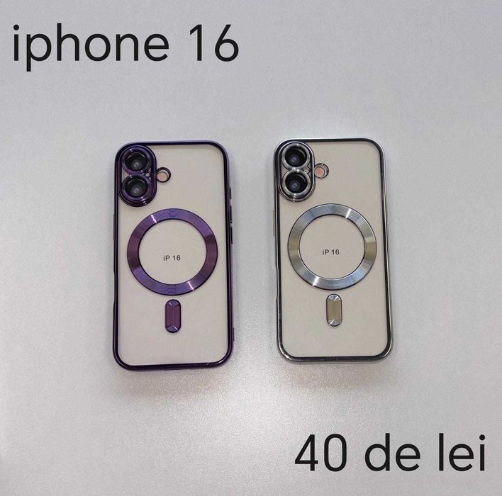 Huse, Folii, Cabluri iPhone 16 - Montaj gratuit folie